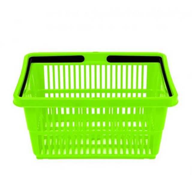 Hand Basket 20L Green - باسكت