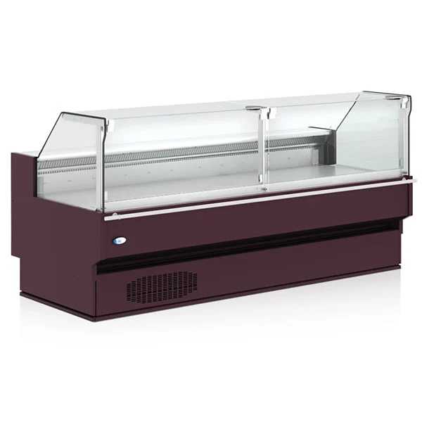 ثلاجة عرض بقالة و لحوم مع وحدة تخزين Serve Over Counter With Understorage