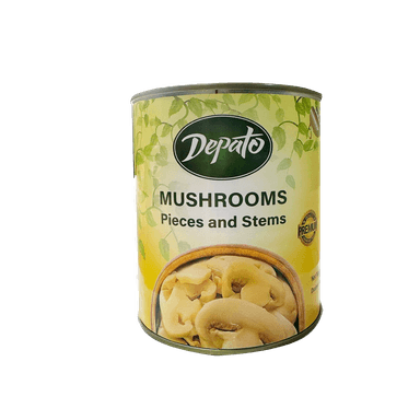 mushrooms Steamed and pieces-مشروم قطع وسيقان