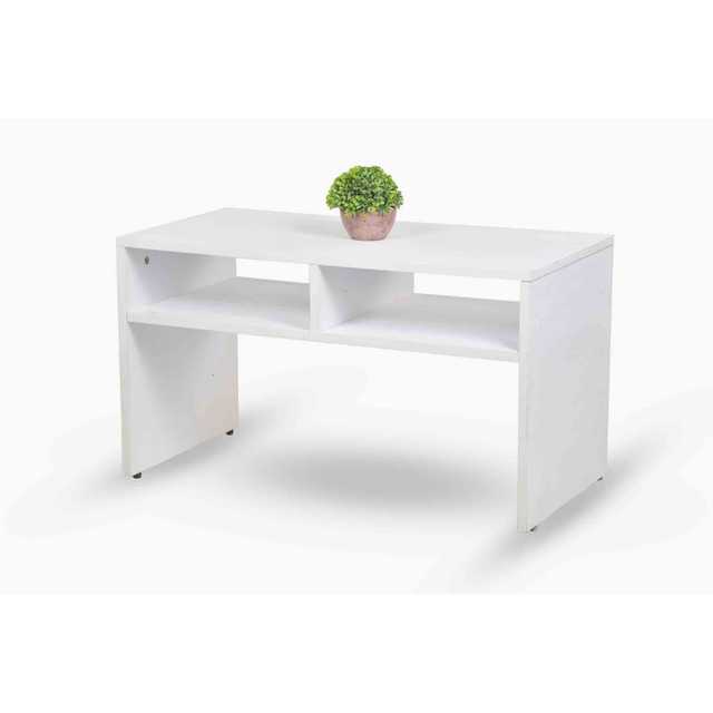 white coffee table