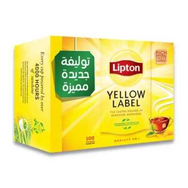 شاى ليبتون 100 فتلة