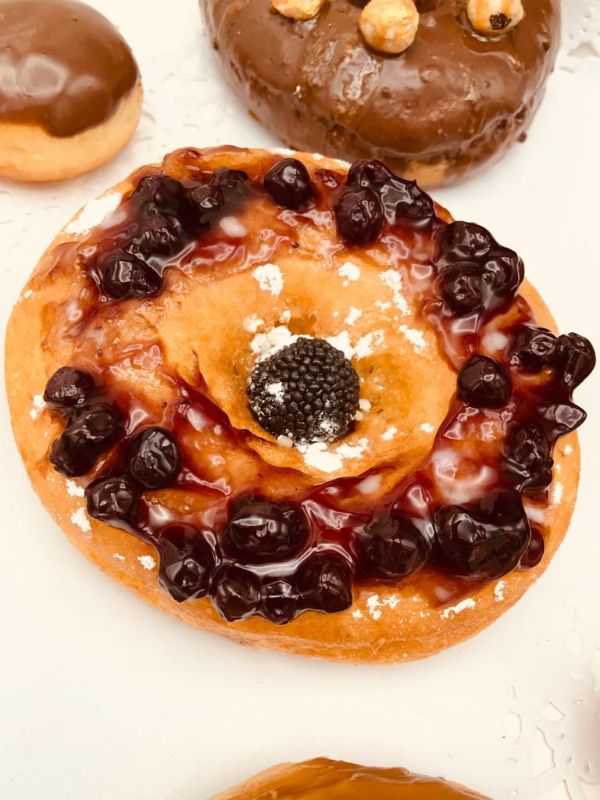 Donuts blueberry - دونتس بالبلوبيري