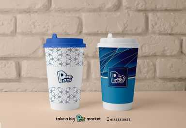 Cup 4oz 8oz 12oz 16oz  اكواب ورقية