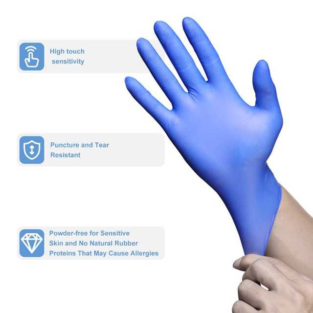 Nitrile gloves /جوانتي نايترايل