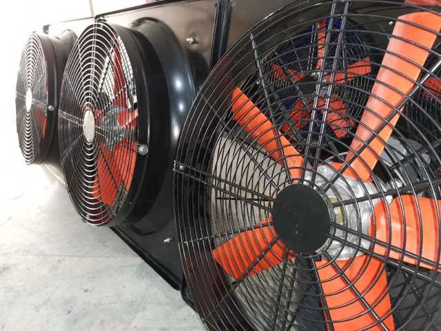 Hasconwing exhaust axial wall mounted fan