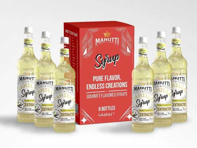 Manutti Vanilla Syrup