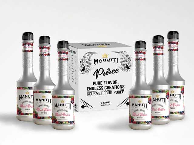 Manutti Mixed Berries Puree 1.250 gm