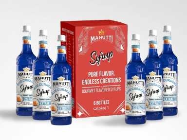 Manutti Blue Curacao Syrup