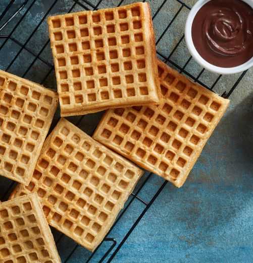 Keto Waffles (Sugar Free - Dairy Free - Gluten Free) - وافل كيتو (خالى من السكر - خالى من الجلوتين - خالى من الالبان)