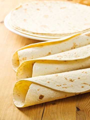 Tortilla Bread - عيش تورتيلا
