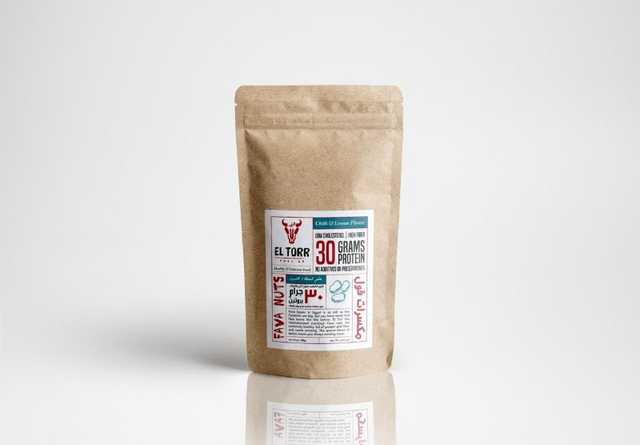 EL TORR Fava Nuts - CHILLI & LEMON Flavor - 125 Gm الثور مكسرات فول - بطعم الشطة والليمون - 125 جرام