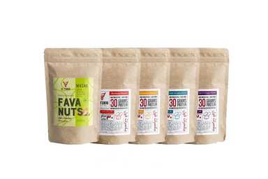 EL TORR Fava Nuts - 5 Flavors - 5 Pcs الثور مكسرات فول - 5 أطعمة - 5 قطع