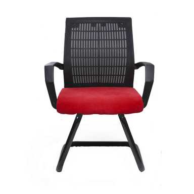 Waiting Office Chair black&red