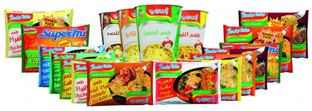 رولات تعبئة مكرونة اندومي
