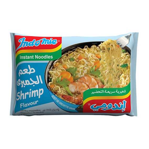 Shrimp Flavour Noodles - شعرية سريعة التحضير بطعم الجمبرى