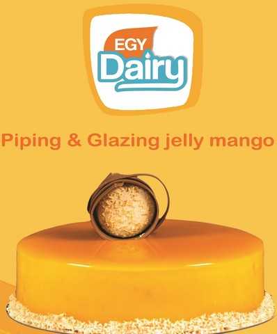 جيلي التلميع و التزيين مانجو/ Piping and Glazing Jelly Mango