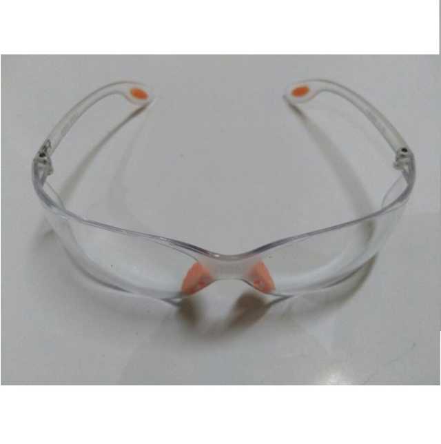 Transparent glasses - نظارة شفافة بمخدات برتقالى
