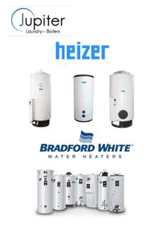 American and Italian gas & electric water heaters 