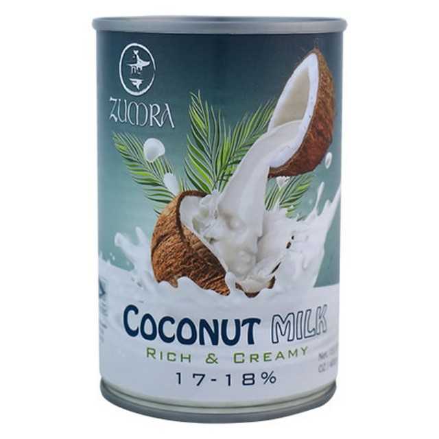 Coconut milk rich & creamy